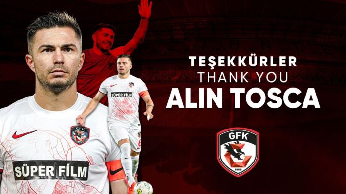 Gaziantep FK, Rumen futbolcu Tosca ile yollarını ayırdı